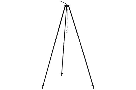 MFH Ungarisches Dreibein 1,2 m – Eisen mit Kette & Haken