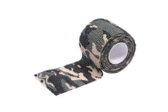 MFH Selbsthaltendes Tarnband – elastisch, 5 cm × 4,5 m