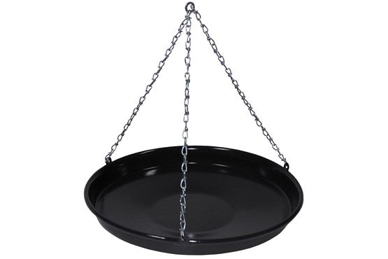 MFH Ungarische Grillpfanne Emaille – 34 cm Lagerfeuer-Pfanne
