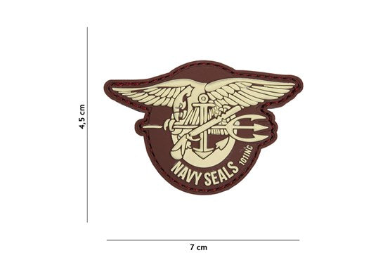 Navy Seals Rubber Patch - Div. Farben