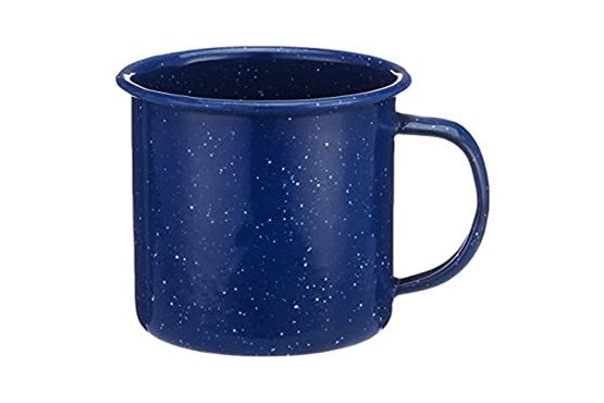 Mil-Tec Western Kaffeetasse Emaille Blau 680 ml