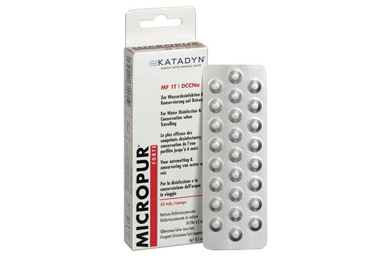 Katadyn Micropur Forte MF 1T – Wasserdesinfektion 100 Tabs