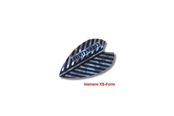 Karella Dartfly Vortex XS – Dart-Flights rot-weiß, 3er-Set