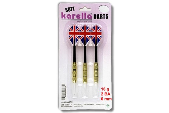 Karella Softdart Set 3 Stück – Gewinde 2BA (6 mm)