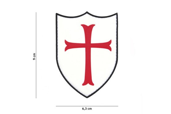 Emblem 3D PVC Crusader div.Farben