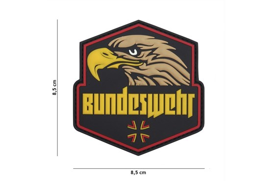 Patch 3D PVC Bundeswehr div.Farben