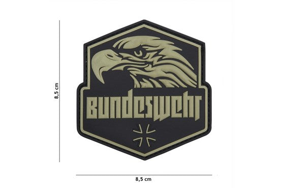 Patch 3D PVC Bundeswehr div.Farben