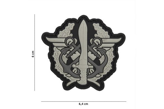 Patch 3D PVC Corps Marines Logo div.Farben