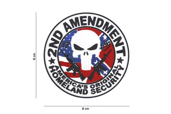 Patch 3D PVC 2. Änderung Punisher