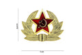 UDSSR Mützenkranz Hammer-, Sichel- und Lorbeerkranz