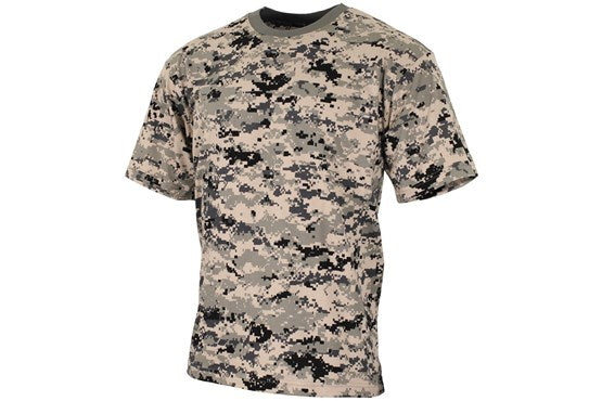 MFH US Army T-Shirt halbarm Digital-Tarnmuster 100% Baumwolle