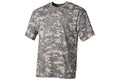 MFH US Army T-Shirt halbarm Digital-Tarnmuster 100% Baumwolle