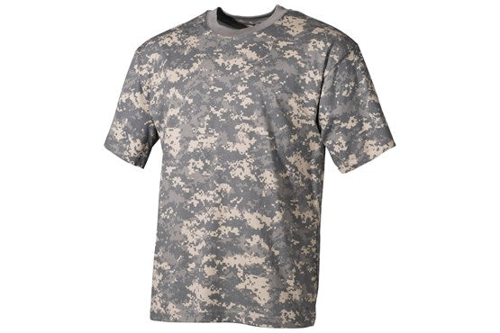 MFH US Army T-Shirt halbarm Digital-Tarnmuster 100% Baumwolle