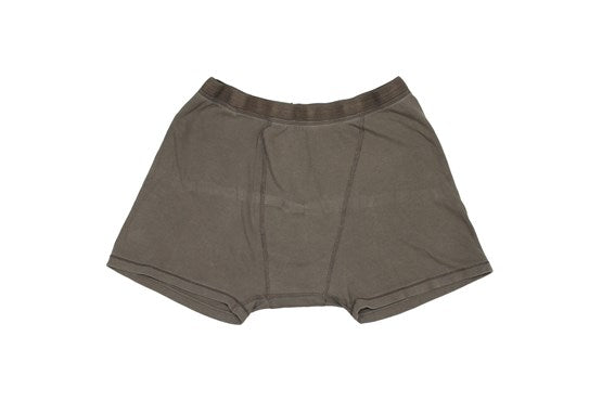 Österr. Bundesheer Unterhose oliv kurz 100% Baumwolle gebr.