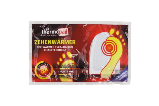 MFH Thermopad Zehenwärmer – Einmalgebrauch, bis 8 h Wärme