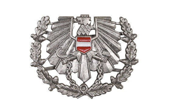 Österr. BH Schirmmützen- abzeichen, "Heer", neuwertig