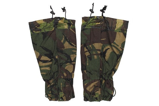 Britische Gamaschen DPM Tarn Gore-Tex, original Militär, gebr.