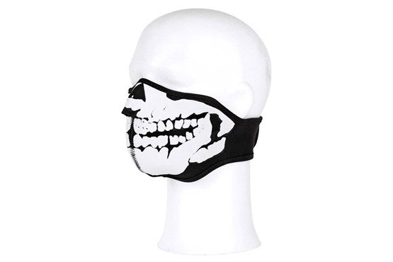 Vanosimport Neopren Gesichtsmaske Skull 3D – Kinn/Mund/Nase