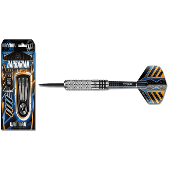 Winmau Barbarian Steeldart 20 g – Inox-Stahl, gerändelt
