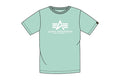 Alpha Industries Basic T-Shirt Herren – 100% Baumwolle, Mint