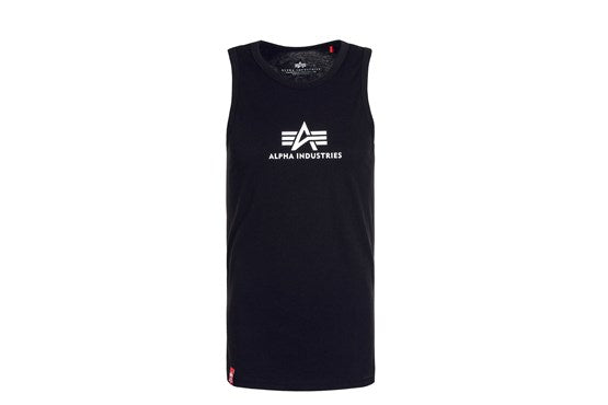 Alpha Industries Tank Top Basic Herren – 100% Baumwolle, Schwarz