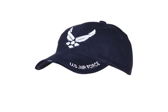 Fostex BB-Cap US Air Forces – Basecap 100% Baumwolle Blau