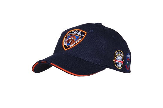 Fostex BB-Cap NYPD – Baseball Cap 100% Baumwolle Blau