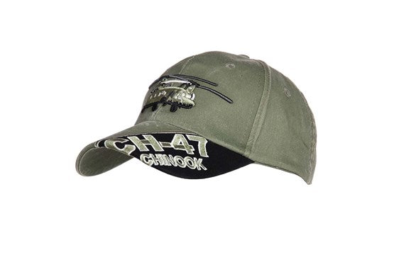 Fostex BB-Cap CH-47 Chinook Baseball Cap oliv 100% Baumwolle