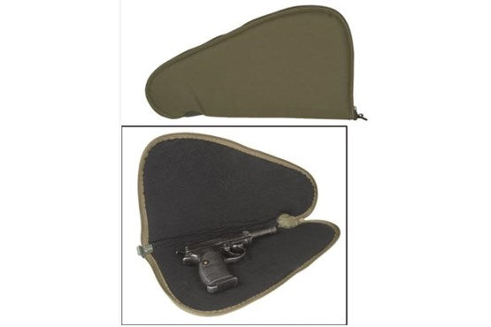 PISTOL CASE LARGE OLIV/SCHWARZ