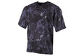 MFH US Army T-Shirt halbarm Snake Black 100% Baumwolle 170 g/m²