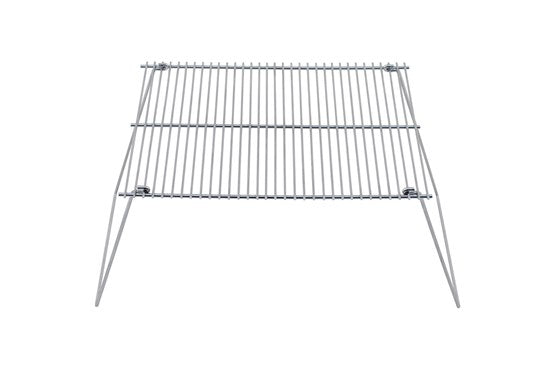 MFH Grillrost Stahl vernickelt klappbar – 38 x 25 cm