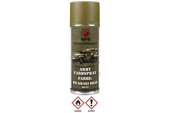 MFH Army Farbspray Matt – Tarnfarbe für Metall, Holz & mehr