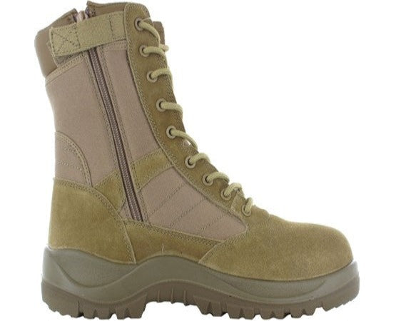 HI-TEC Magnum Centurion 8.0 Side-Zip Einsatzstiefel Coyote