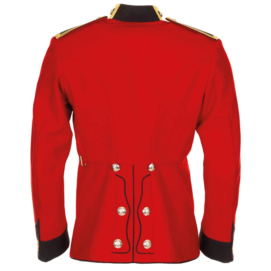 Britische Paradejacke Lifeguard Troopers, rot, 95% Wolle, Gr. S-M
