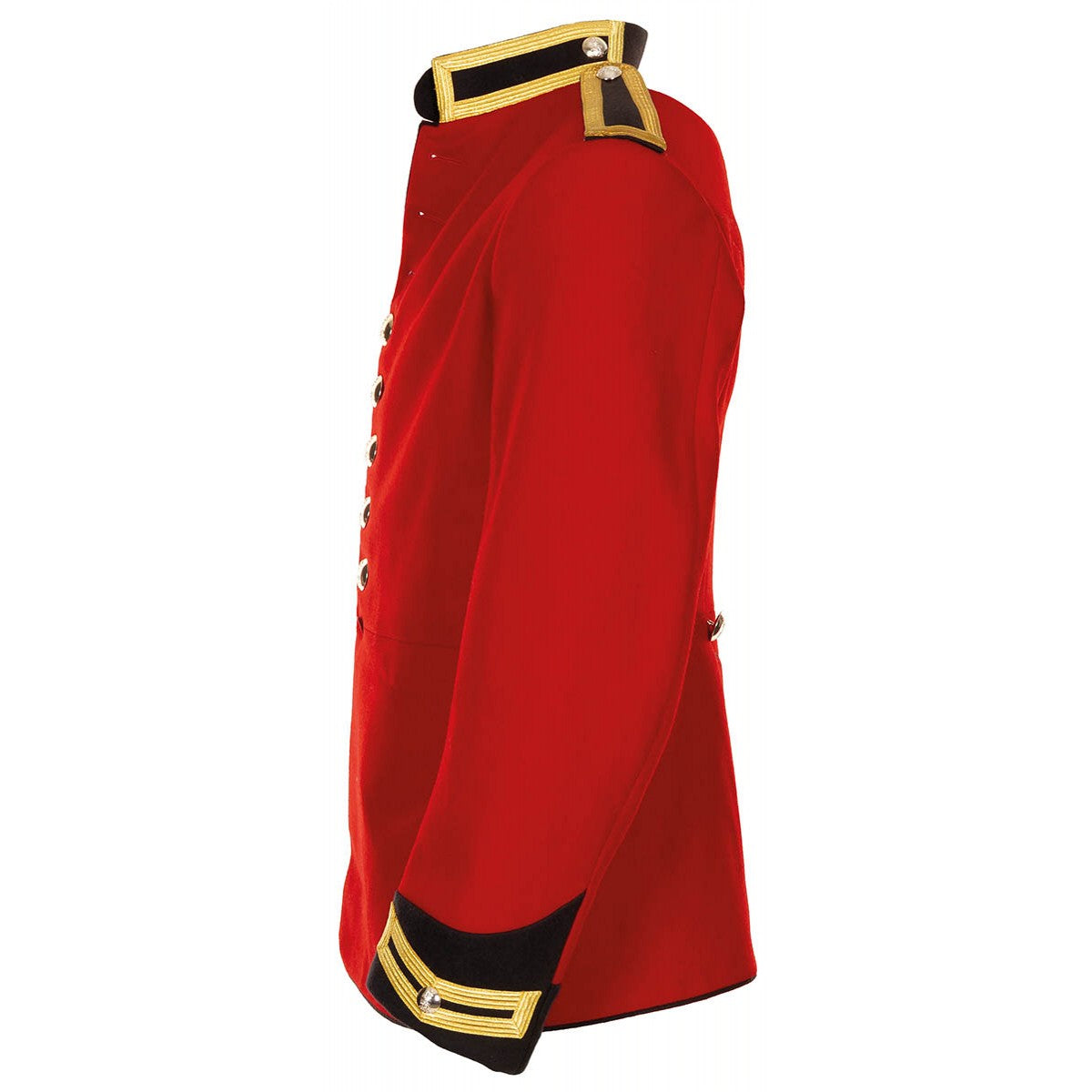 Britische Paradejacke Lifeguard Troopers, rot, 95% Wolle, Gr. S-M