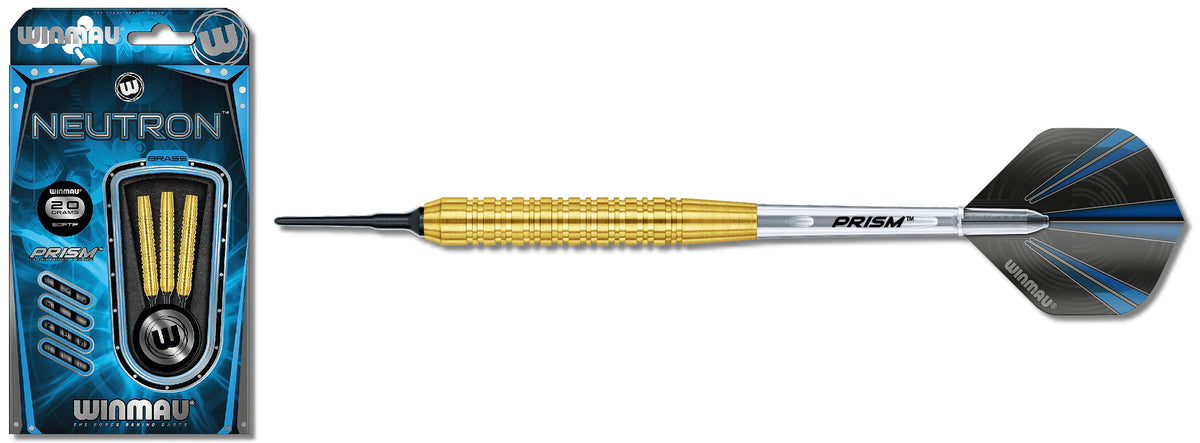 Winmau Neutron Softdart 20 g – Einsteiger Messingbarrel
