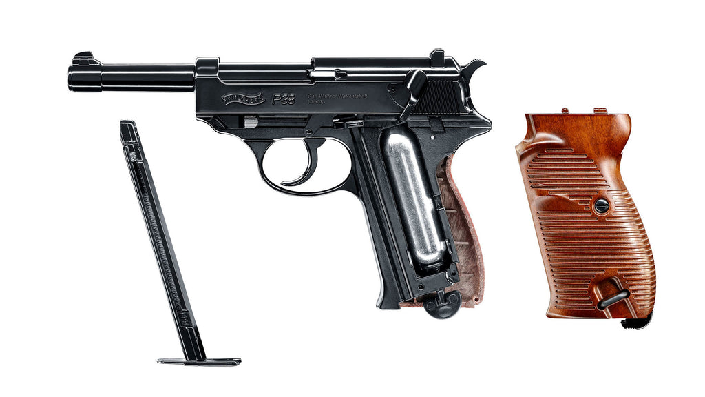 Walther P38 4,5 mm (.177) BB, CO₂, < 3,0 J