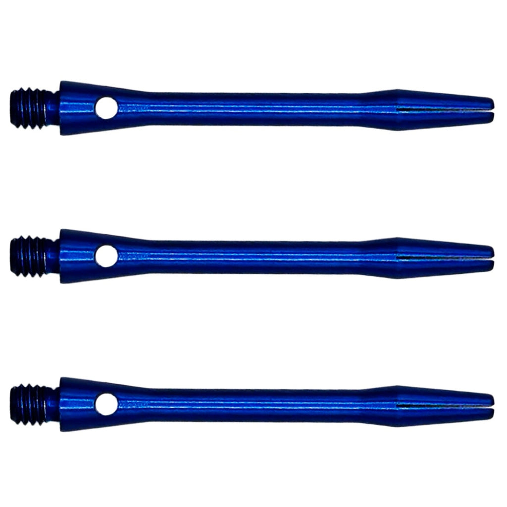 Karella Alu Shaft Medium – ca. 45 mm, Schwarz/Silber/Rot