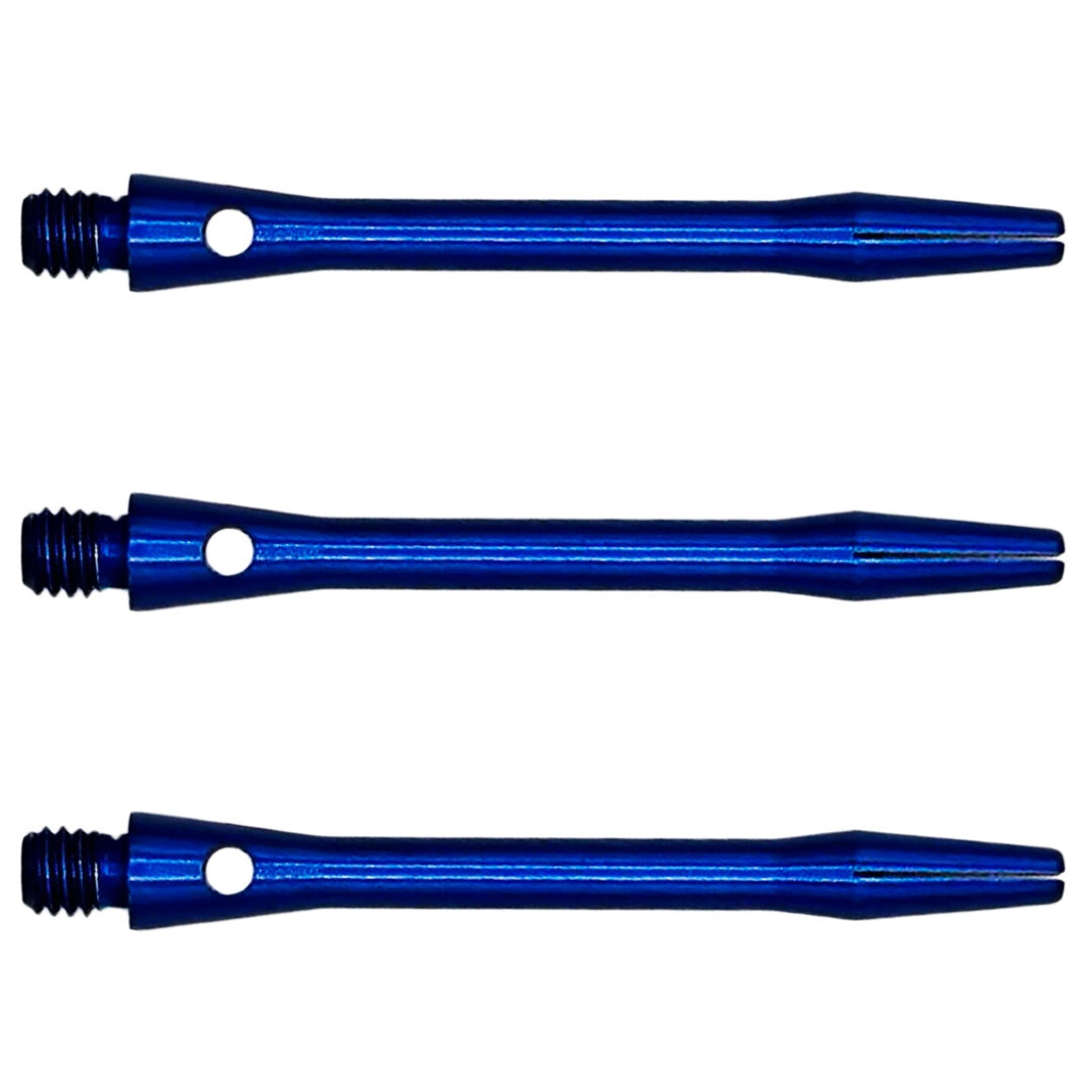 Karella Alu Shaft Medium – ca. 45 mm, Schwarz/Silber/Rot