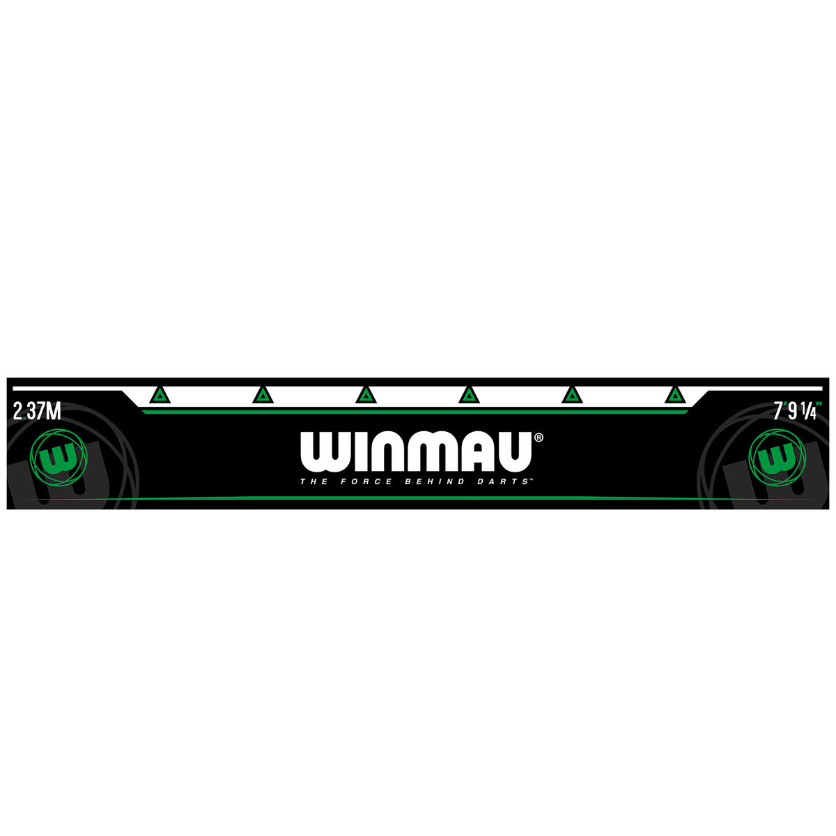 Winmau Abwurflinie 237 cm – Steel & Soft, selbstklebend