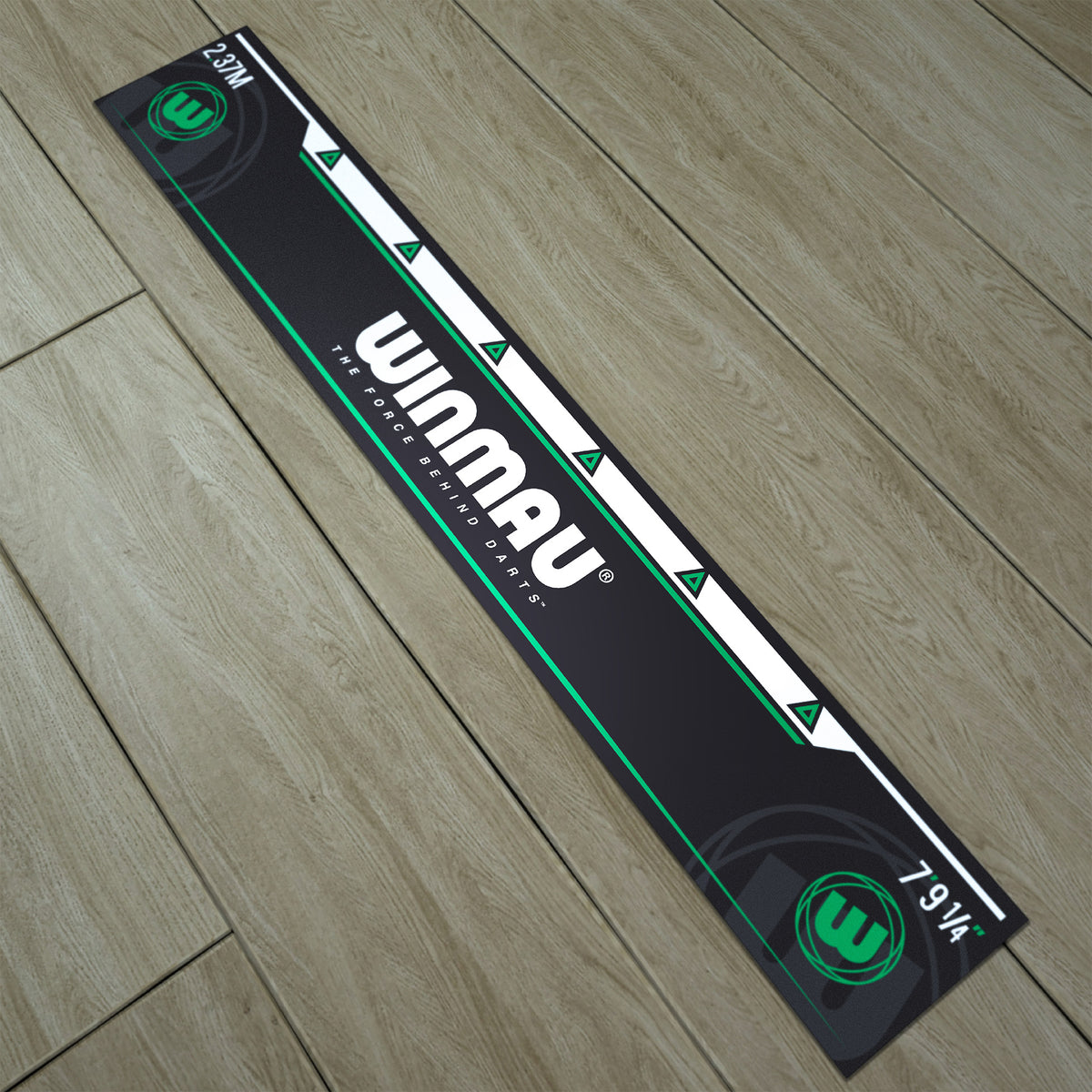 Winmau Abwurflinie 237 cm – Steel & Soft, selbstklebend