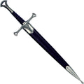 Haller Ritterdolch mit Scheide - 420 Klingenstahl, 34 cm