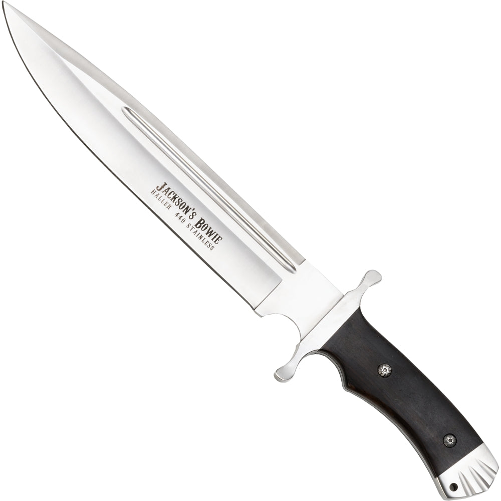 Haller Bowiemesser Jacksons Bowie Pakka – 440 Stahl, 410 mm