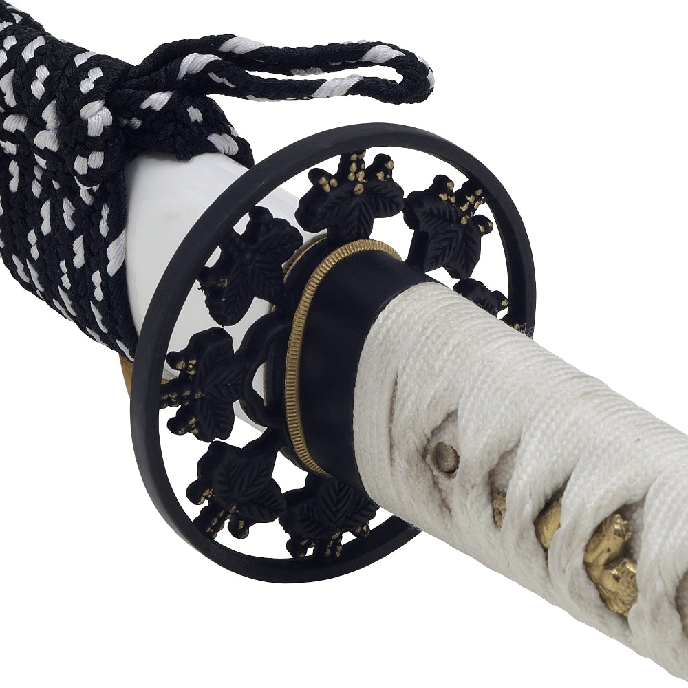 Haller John Lee Shiro Katana – handgeschmiedet 1045 Kohlenstoffstahl