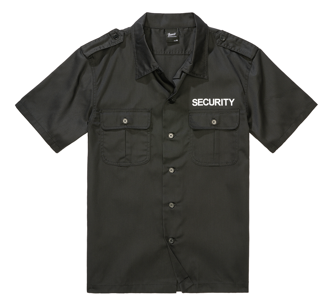 Security US Shirt Short Diensthemd