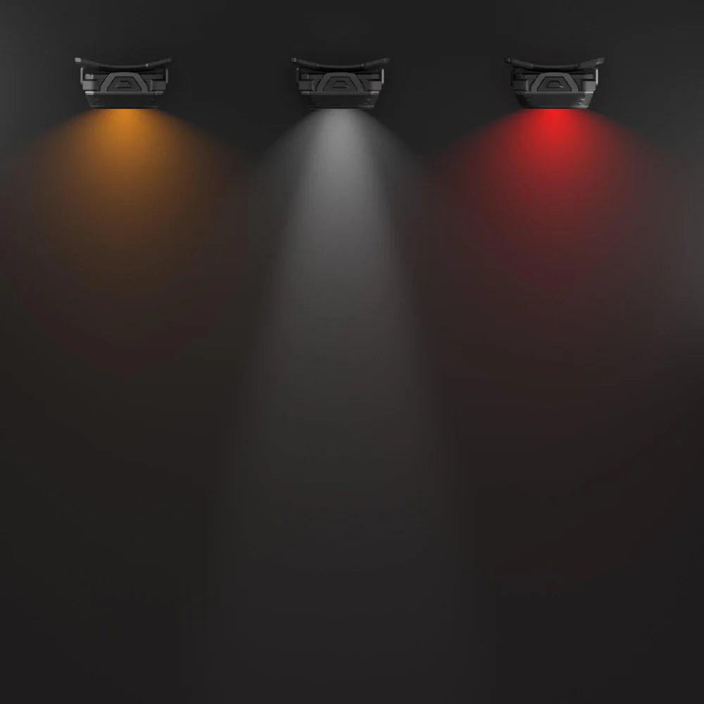 Silva Discover Hybrid Stirnlampe 500 Lumen – IP65, Rotlicht
