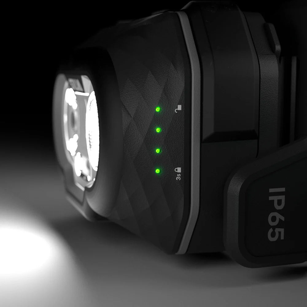 Silva Discover Hybrid Stirnlampe 500 Lumen – IP65, Rotlicht