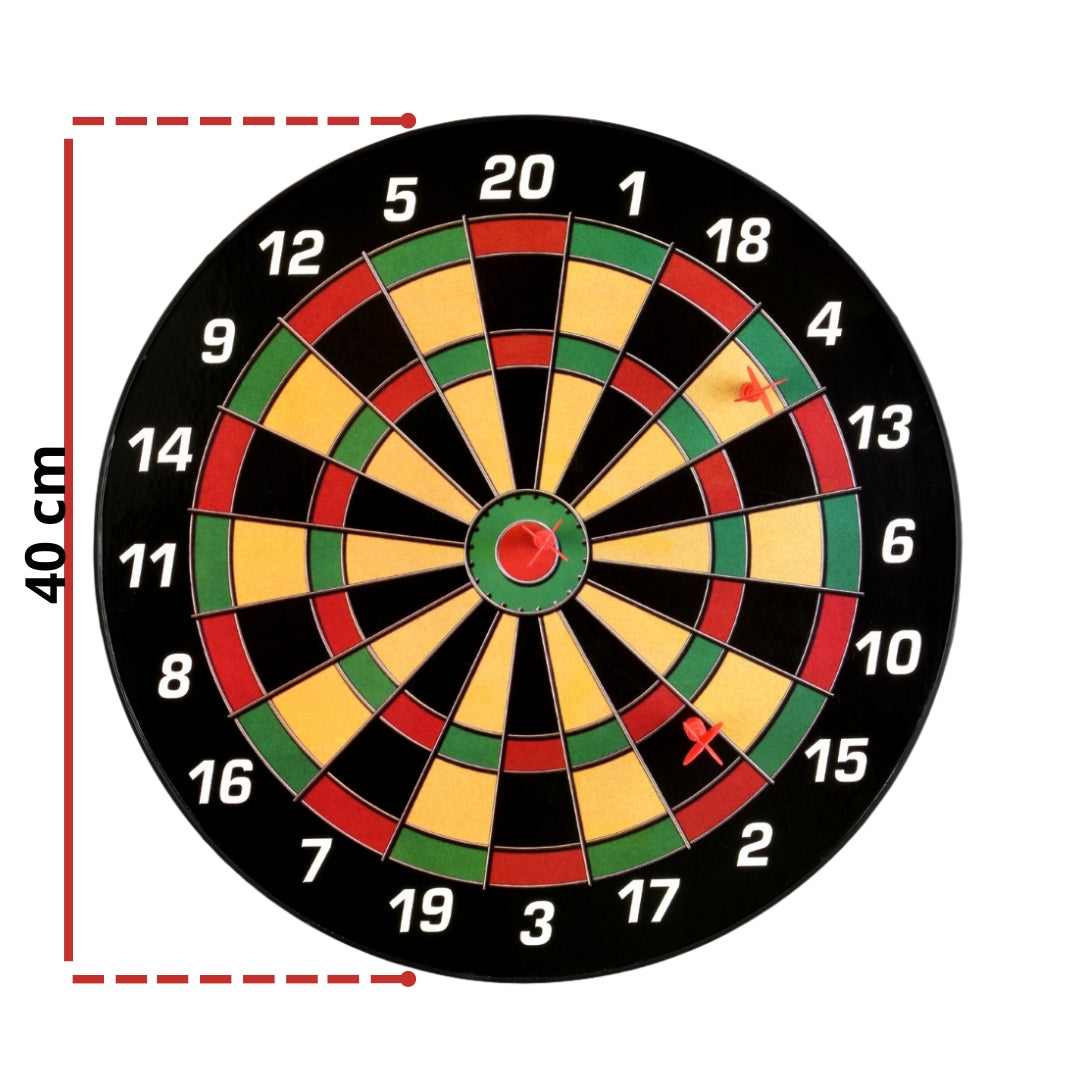 Karella Dartboard Magnet 40 cm Modell Family inkl. 6 Magnetdarts