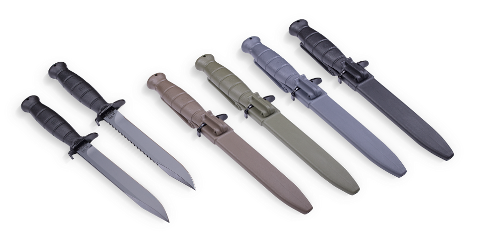 Glock Feldmesser mit Saegerücken - Bundesheer Kampfmesser