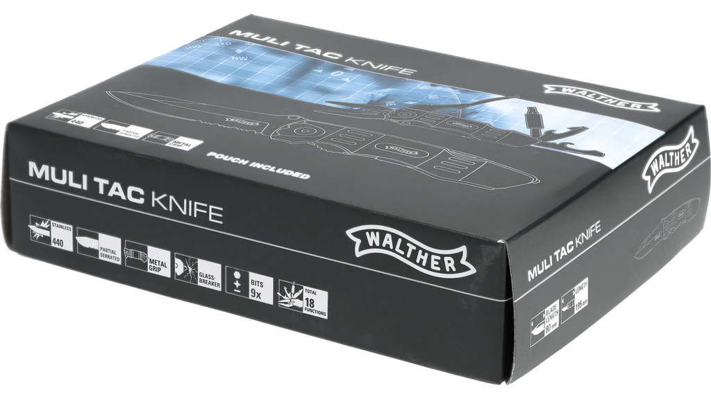 Walther MTK Multi Tac – Tactical-Messer mit Multitool